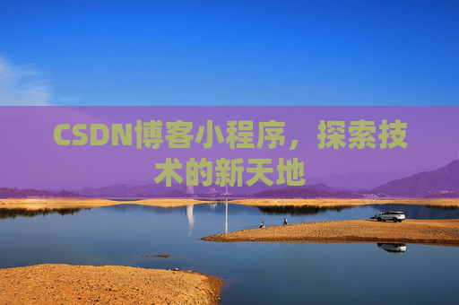 CSDN博客小程序，探索技术的新天地